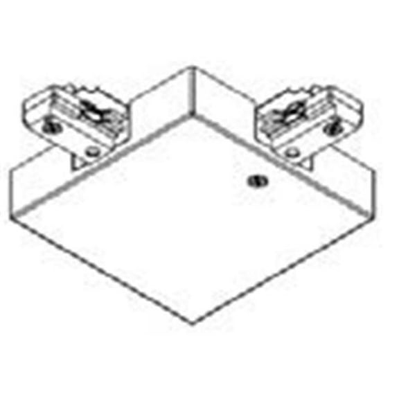 Jesco Lighting J2TBP-WT T-Bar I or L Feed - White