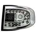 thumbnail image 2 of IPCW LEDT-2038C Toyota Fj Cruiser 2007 - 2011 Tail Lamps, LED Crystal Clear, 2 of 2