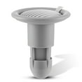 thumbnail image 3 of Cuarto de baño Drenaje Drenaje Drenaje Inserte Filtro Strainer Retroceso Prevención Peluquero Catcher Abrigo Insecto Inicio Suministros Gris kenally HA009691-03B, 3 of 6