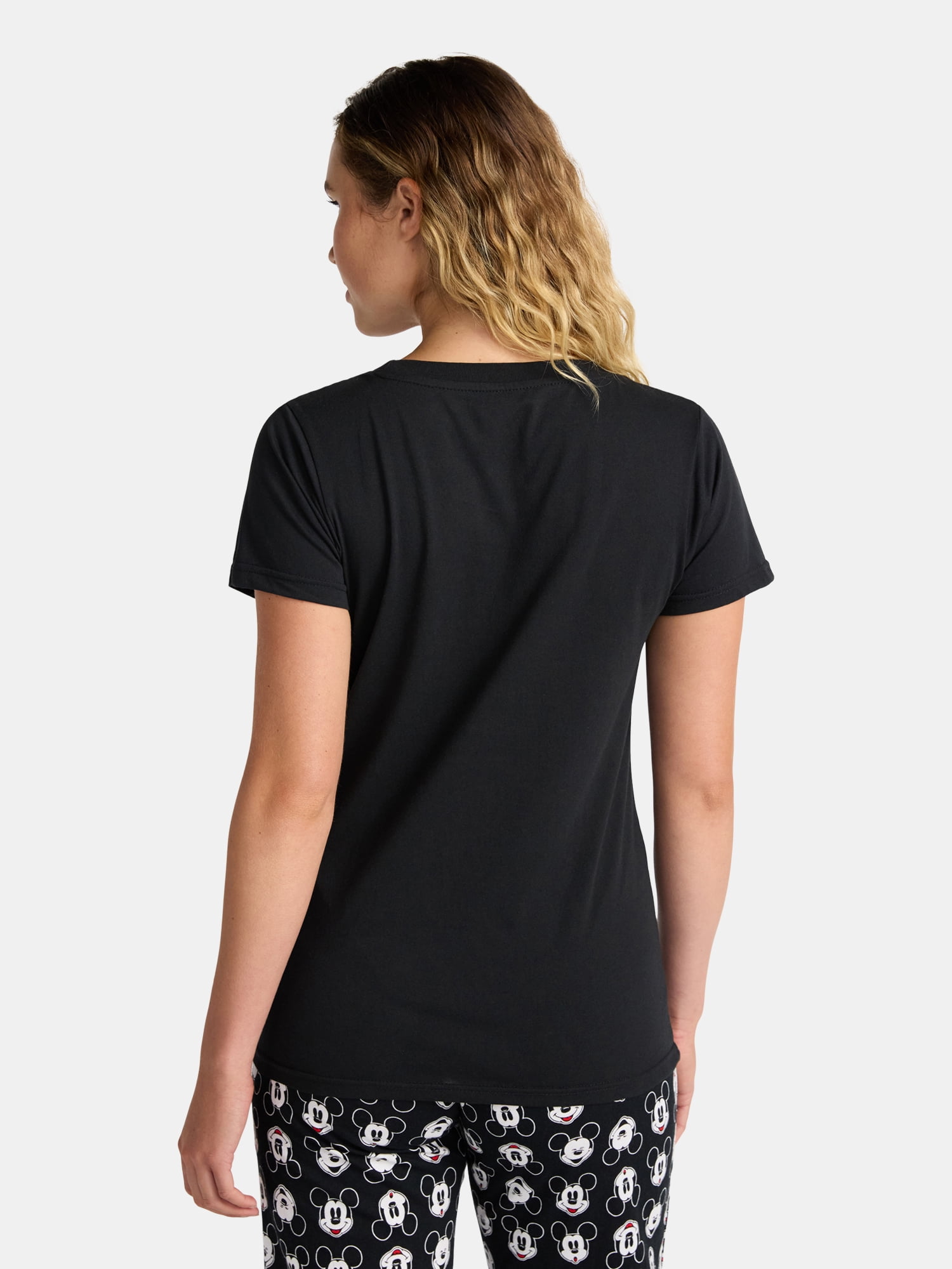 Mickey Hearts Crewneck Tee