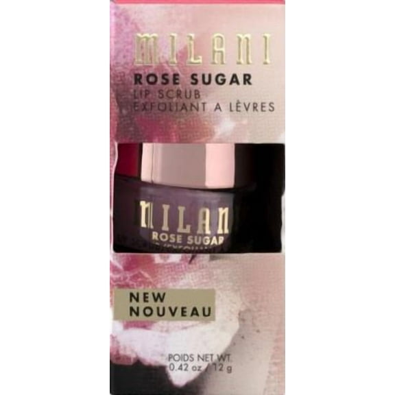Milani Rose Sugar Lip Scrub - Lip Exfoliator to Help With Lip Care and Lip Repair