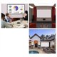 thumbnail image 4 of Portable Projector Screen Simple Curtain Anti-Light 120 Inches Projection Screens for Home Outdoor Office Projector, 4 of 5