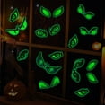 thumbnail image 2 of BNNG Halloween Luminous Sticker, Peeping Eyes Halloween Glow in The Dark Decal for Halloween Home Wall Window Decoration, Spooky Eyes Window Clings for Halloween Party Supplies, 2 of 3