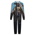 thumbnail image 4 of Pirates of The Caribbean Women Men Pajamas Zipper Onesie Jumpsuit Hooded One Piece Sleepwear, 4 of 8