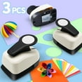 thumbnail image 3 of 3pcs Circle Punch Set, 1 inch Circle Hole , 5/8''  Punches, 3/8'' Crafting Hole Puncher for Crafts, 3 of 7