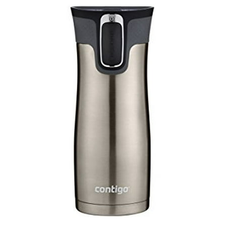 Contigo AUTOSEAL West Loop Vacuum Insulated Stainless Steel Travel Mug with Easy-Clean Lid,