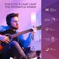 thumbnail image 6 of RGB Floor Lamp for Living Room, 67.7" Tall LED Standing Lamp, 3 Color Temperature Dimmable Modern Bedroom Floor Lamp Remote & APP Control, 6 of 8