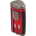 thumbnail image 2 of Xikar HP3 Inline Triple Flame Cigar Lighter, Daytona Red, 2 of 5