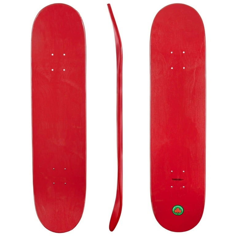 Cal 7 Canadian Maple Skateboard Deck for Adults 7.625 Inch (Turbo Red) - Walmart.com