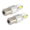 thumbnail image 2 of 2Pcs 1156 LED Reverse Bulbs IP67 Waterproof 110W 2600LM Turn Signal Light Bulbs for Car SUV Truck RV Yellow 3000K, 2 of 14