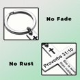 thumbnail image 5 of Christian Christmas Birthday Gifts for Daughter Son Inspirational Gifts for Women Men Christian Cross Keychains, 5 of 14