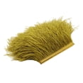 thumbnail image 1 of Adorno de cinta Naiovety Ribete de flecos de plumas de avestruz Ejercito verde, 1 of 1