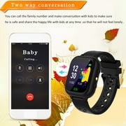 Smart Watch for Kids, WiFi SMS, Call, Voice Video Chat, Bluetooth, Audio Recording, Alarm, Pedometer, Wrist Watch for 4-16 Boys Girls Birthday Gifts