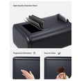 thumbnail image 7 of TEQIN Stainless Steel Trash Can with Lid, Large Garbage Can, Rustproof Step-on Kitchen Metal Trash Bin with Inner Bucket for Kitchen Office, 7 of 7