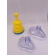 thumbnail image 3 of Entrenador de respiración Asfixia Máscara de emergencia Primeros auxilios Máscara de respiración Dispositivo de emergencia para asfixia, 3 of 4