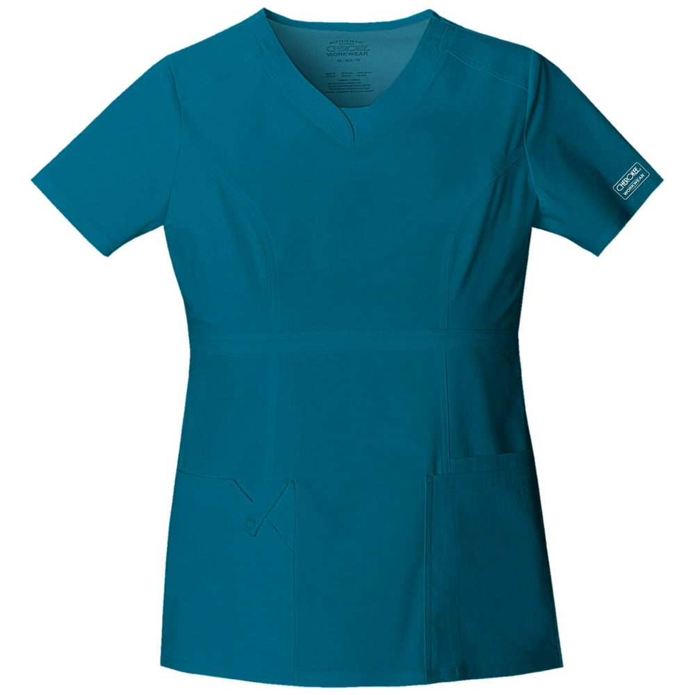 Cherokee Cherokee Workwear Core Stretch Scrubs Top for Women VNeck