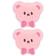 thumbnail image 1 of ColoMX 2 piezas Patches de bordado bordados pegatinas de fieltro bordado parches de animales adhesivos, 1 of 7