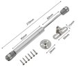 thumbnail image 4 of Resortes de gas Augiimor 100N 21,3 cm con apertura suave para tapa, 4 of 6