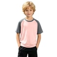 thumbnail image 1 of Boy Rash Gurad Short Sleeve Swin Shirt Short Sleeve Kids Youth Sun Protection Shirts, UPF 50+ Quick Dry Swimwear for Water Surf, 1 of 6