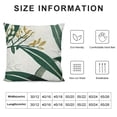 thumbnail image 5 of BANET Pillow Covers , Green Gold Decorations Throw Pillow Covers Short Plush Decorative Cushion Case for Couch Sofa Home 18x18in, 5 of 5