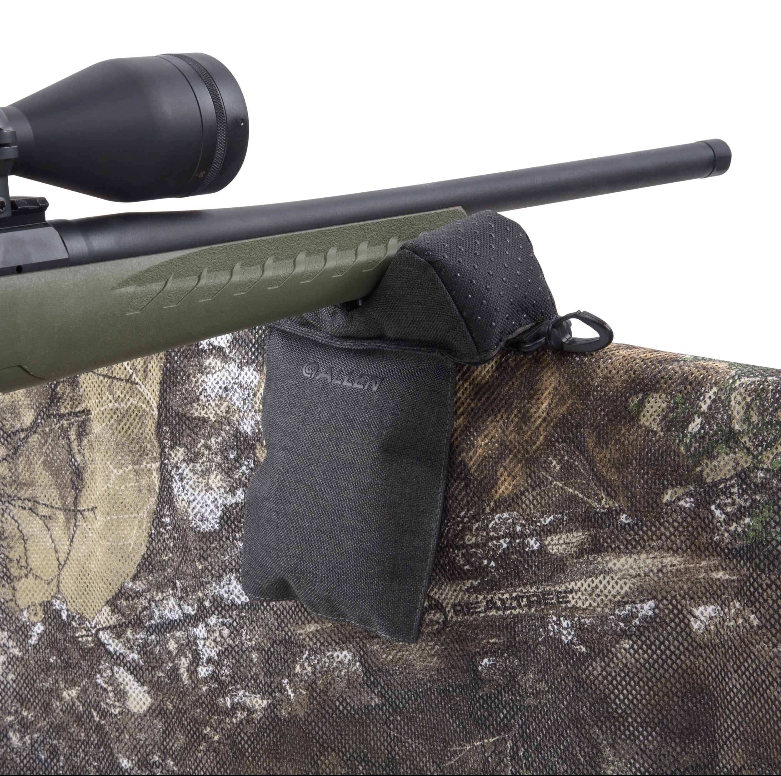 Allen Company Eliminator Window Mount Rifle Large Shooting Bag, Black, Polyester, Model 21923
