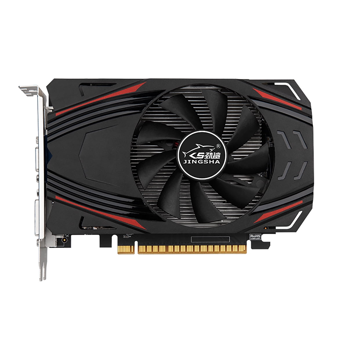 JINGSHA GTX750Ti 4G Gaming Graphics Card,4K HD Output GDDR5 128BIT PC Video Card with Fans