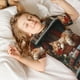 thumbnail image 5 of Balery Cat Asleep Among Flowers Conjunto de Pijama Infantil de Manga Corta con Estampado – Ropa de Dormir de Algodón Suave-Medium, 5 of 6