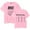 Pink, variant on RÜFÜS DU SOL World Tour 2025 Merch Short Sleeve T-shirt Unisex Fashion Crew Neck Top