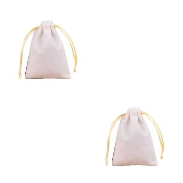 Minnieouse Bolsa de joyería Bolsa con cordón Collar Embalaje Regalos Bolsas dibujables Type11 NO11