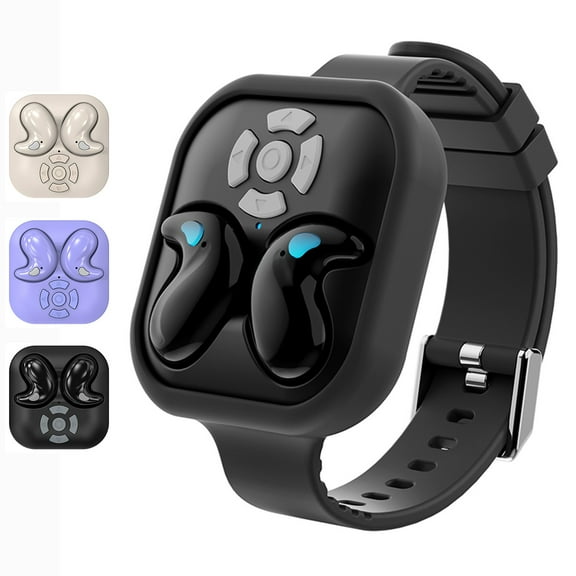 Viflosae Bluetooth Headphones Headphones Wireless Sleep Earbuds Bluetooth 5.4 Air Interaction Noise Isolation Comfortable Wear for Side Sleepers Bluetooth Earphones with Strap