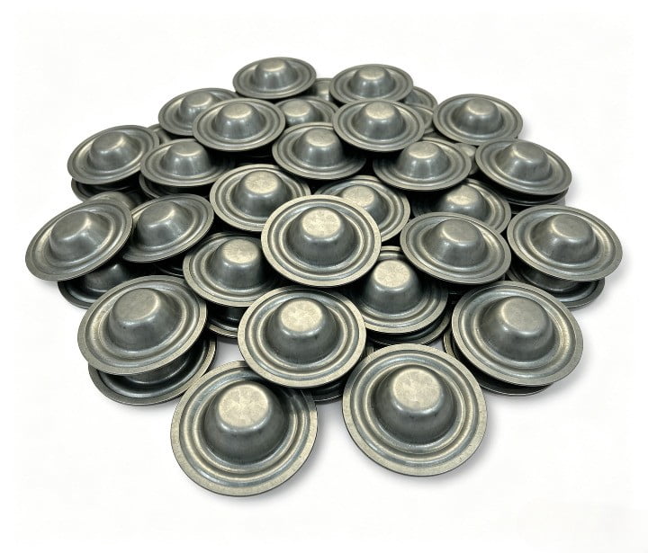 Metal Roof Bolt Caps 50 Pcs, Waterproof Screw Covers No Removal Needed for Metal Roof Leak Repair, Metal for Garage Barn
