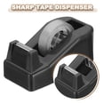 thumbnail image 5 of 2pcs Tape Dispenser Desk, Small Tape Dispenser Cute Desktop Dispenser Holder for Tape Office Desktop, Black, 5 of 6