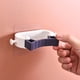 thumbnail image 3 of Organizador de pared para escobas y fregonas, sin necesidad de taladrar. Soporte adhesivo para herramientas de limpieza con agarres ajustables. Almacenamiento que ahorra espacio para baño, cocina y, 3 of 5