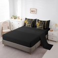 thumbnail image 3 of YST Sports Theme 7-Piece Comforter Set, Queen, Badminton, Orange Black, 3 of 4