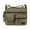 Green, variant on Canvas Messenger Bag Vintage Crossbody Shoulder Bag Tote Bag Casual Hobo Crossbody Shoulder Bag for Women and Men Large Purse Messenger Bag Travel Work Heavy-Duty Military Satchel,Black