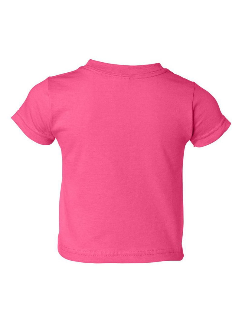 T-Shirt Bambina Rabbit Skins M-3301 - 100% Cotone, Manica Corta, 31 Colori, Taglie Toddler