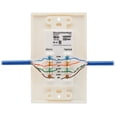 thumbnail image 2 of Tripp Lite HDMI over Dual Cat5/Cat6 Extender Wall Plate Kit with Transmitter and Receiver, TAA, 3 Year Warranty (P167-000),Multicolor, 2 of 9