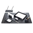 thumbnail image 1 of Dacasso Leather Desk Set 8-Piece Black D1012, 1 of 4