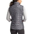 thumbnail image 2 of Women's Cutter & Buck Black Arizona State Sun Devils Rainier PrimaLoft Eco Insulated Full-Zip Printed Puffer Vest, 2 of 2