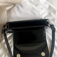 thumbnail image 2 of Bolsa bandolera para mujer PU Laser Gloss Satchel Bags para regalo de cumpleaños (negro) Tmvgtek Para Estrenar, 2 of 9