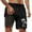Black-3, variant on Kcolen Swim Trunks Men 5 Inch Soild Color Board Shorts Stretchy Upf Swimwear Mens Swim Trunks Beach Summer Loose Fit Men Swim Brief