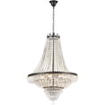 thumbnail image 3 of Fichiouy Crystal French Empire Chandelier Ceiling Lamp Light Large Foyer Pendant Light, 3 of 8