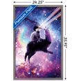 thumbnail image 3 of James Booker - Laser Space Cat Llama Wall Poster, 22.375" x 34" Framed, 3 of 6