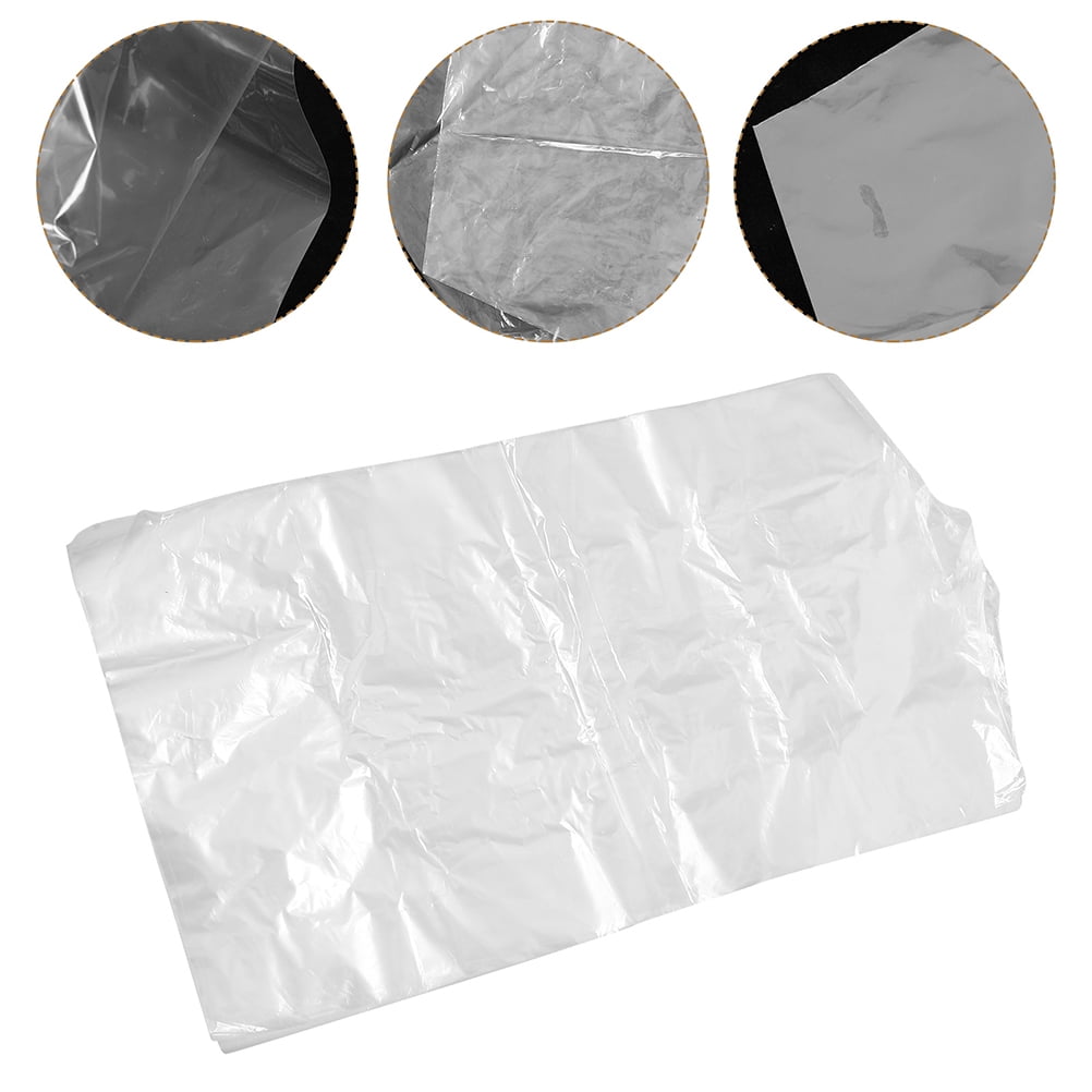 FONDOTIN Clear Plastic Clothes Storage Bags 40pcs Lightweight Portable Garment Covers for Dust and Organization