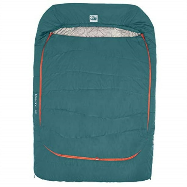 kelty doublewide 20 degree sleeping bag, deep teal double