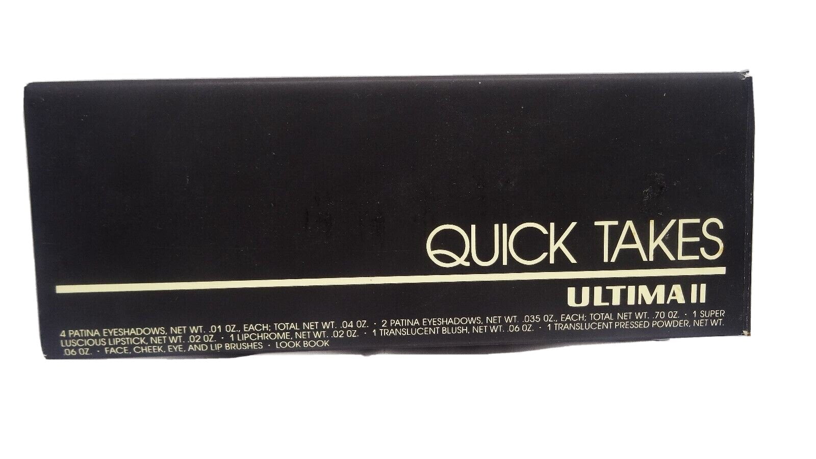 ULTIMA II CHARLES REVSON QUICK TAKES EYESHADOW KIT