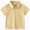H560-Beige, variant on TOWED22 Toddler Boys Shorts Sleeve Polo Shirts Soild Color School Uniform Tops Baby Boy Summer Clothes(Beige,3-4 Y)