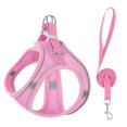 thumbnail image 1 of Cat Harness and Leash Set, Escape Proof Adjustable Soft Mesh Vest Jacket for Pet with Reflective Safety Strips, 1 of 6