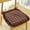 Brown-Free Size, variant on Tgbvmt Winter Warm Seat Cushion for Office Chair Non-Slip Soft Pad Cushion for Student, Kitchen, Dining Chair, Stool with High-Quality Polyester for All-Season Comfort and Durability