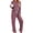 F-Purple, variant on UVN Womens Pajama Sets Long Sleeve Tops and Pants 2 Piece Outfits Fall Casual Sleepwear Nightwear Soft Pjs Lounge Sets
